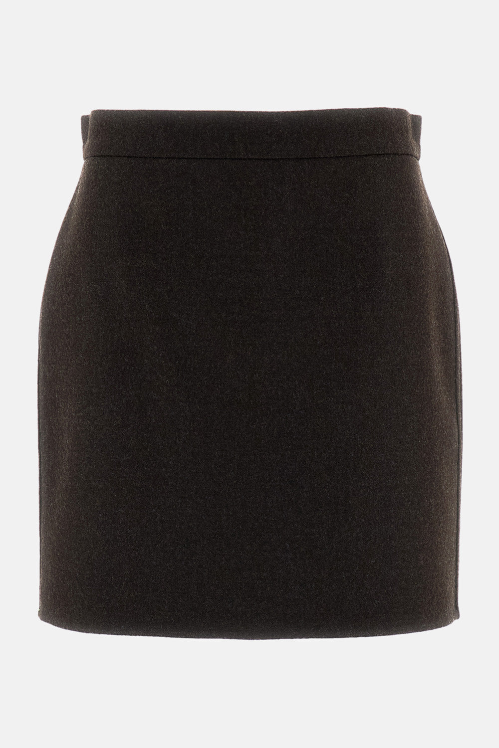 Max Mara Women Short Pure Felted Wool Skirt MAX MARA
