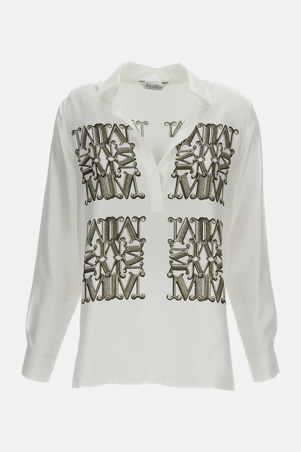Max Mara Women Printed Silk Shirt MAX MARA