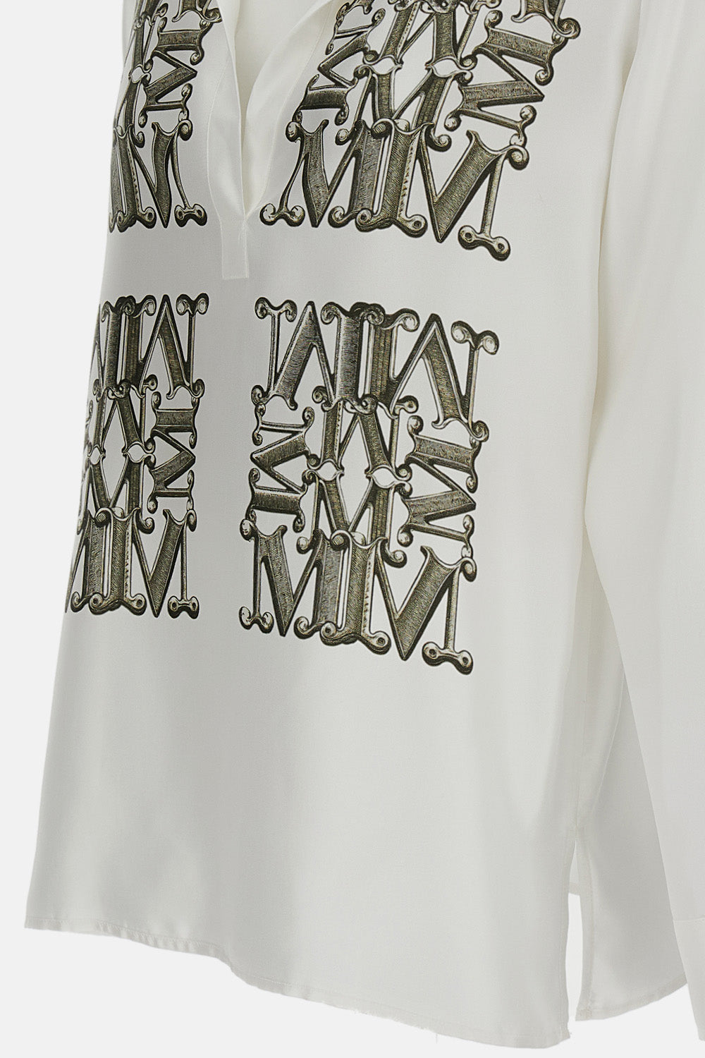 Max Mara Women Printed Silk Shirt MAX MARA