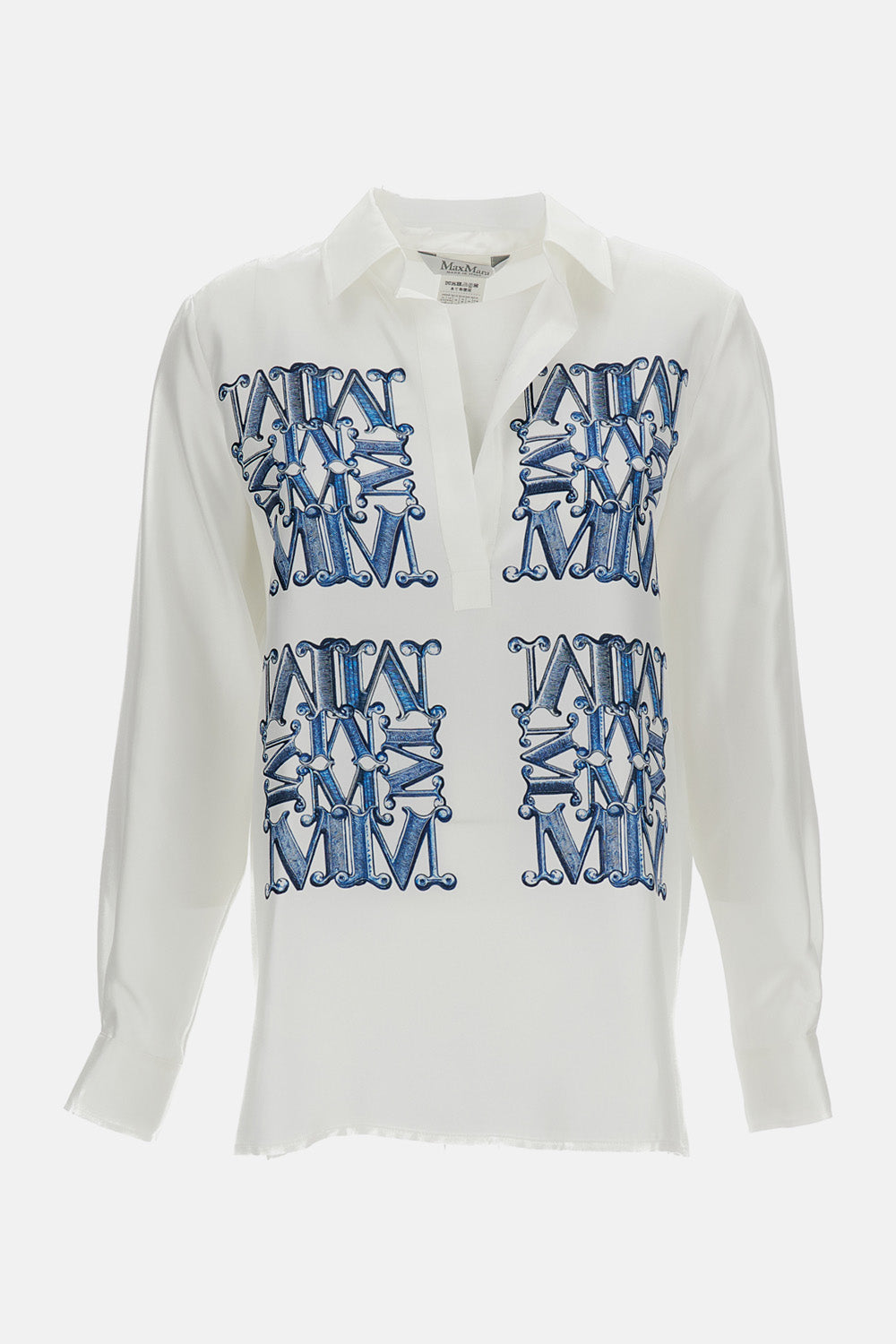 Max Mara Women Printed Silk Shirt MAX MARA