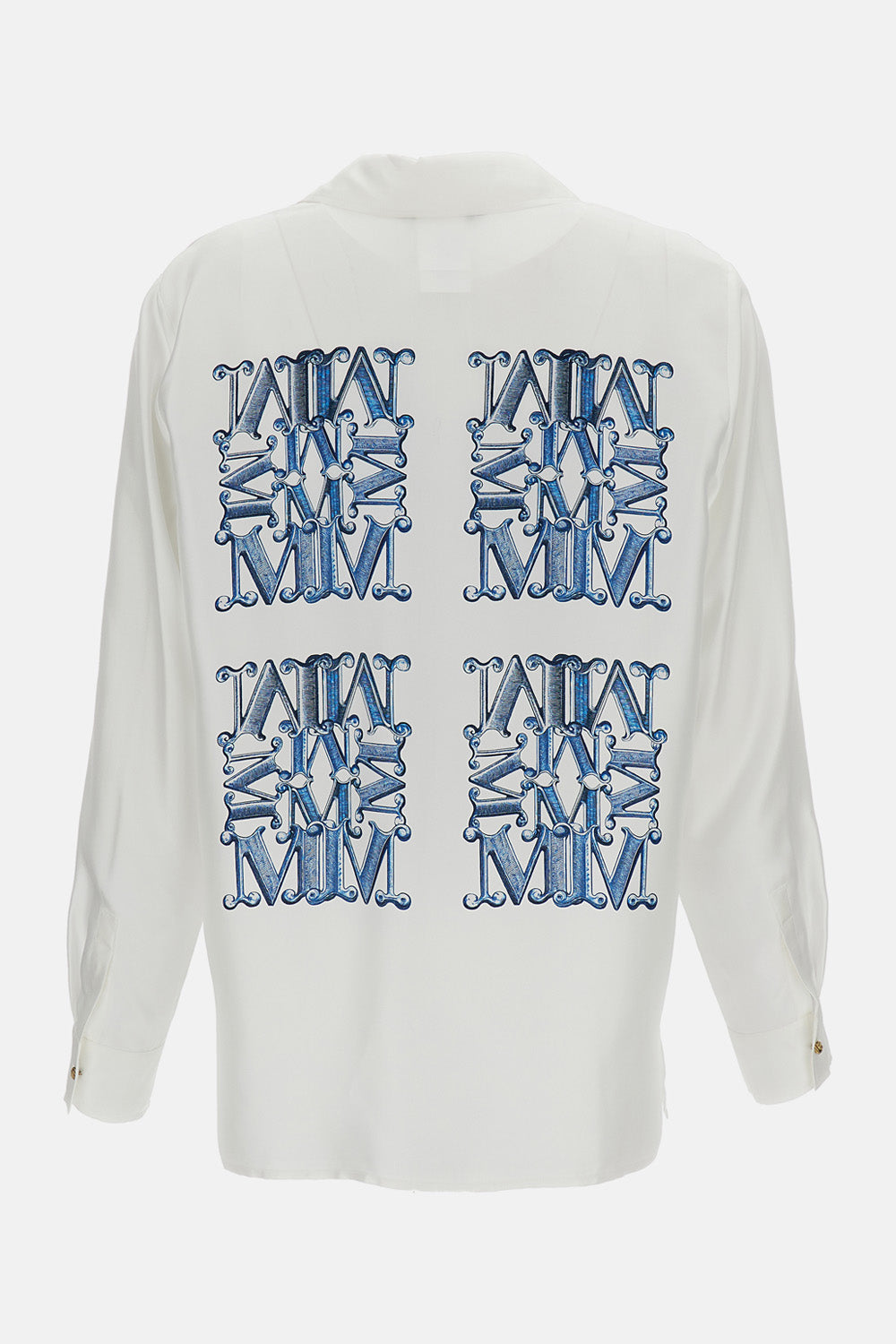 Max Mara Women Printed Silk Shirt MAX MARA