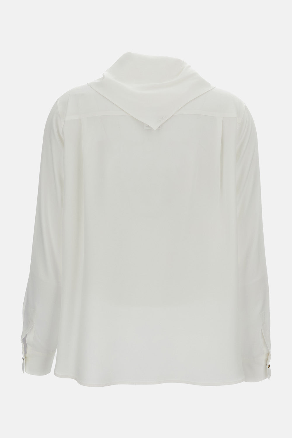 Max Mara Women Tie Neck Scarf Silk Shirt MAX MARA
