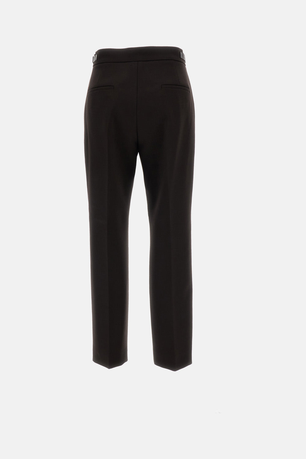 Max Mara Women Slim-Fit Stretch Double Wool Canvas Trousers MAX MARA