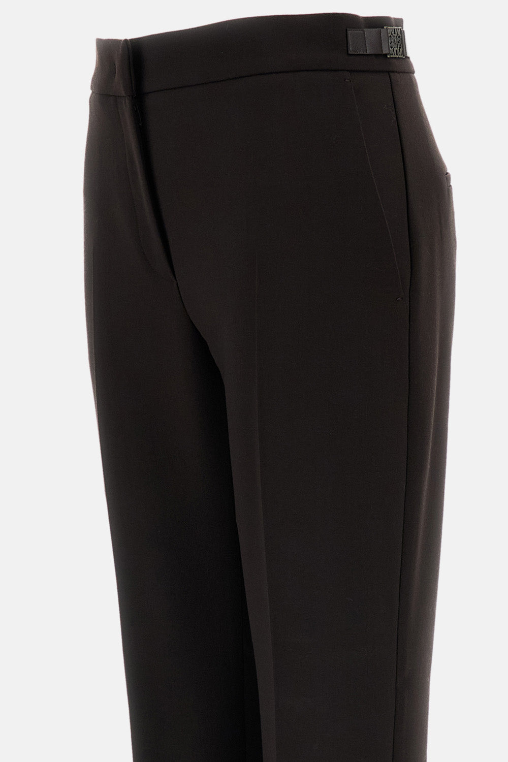 Max Mara Women Slim-Fit Stretch Double Wool Canvas Trousers MAX MARA
