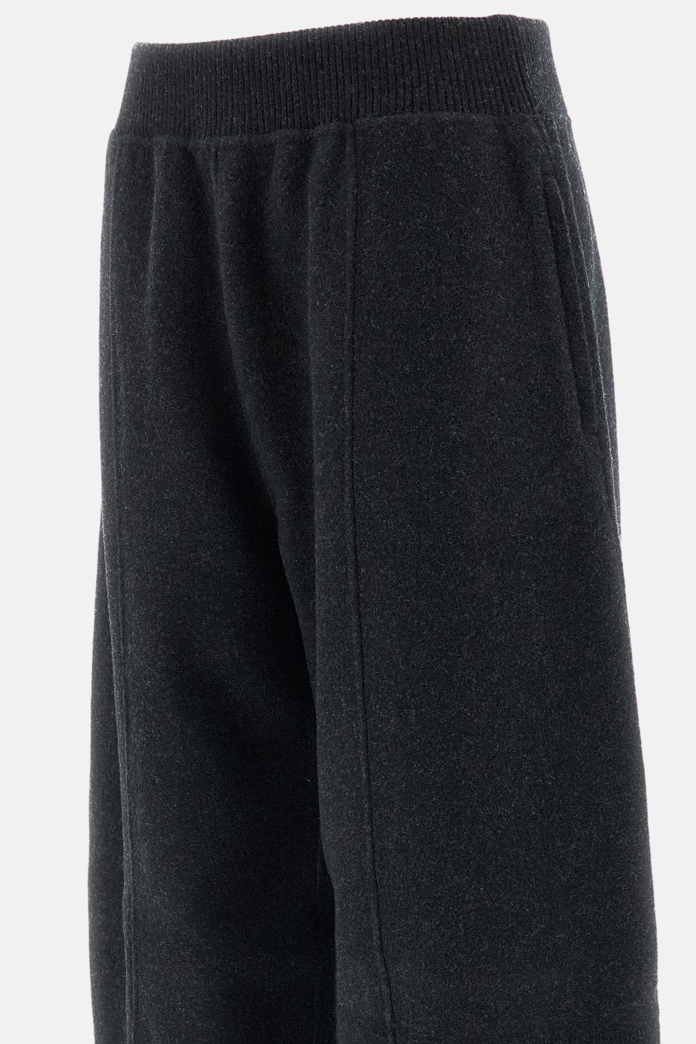 Max Mara Women Wool And Cashmere Jersey Jogger Trousers MAX MARA