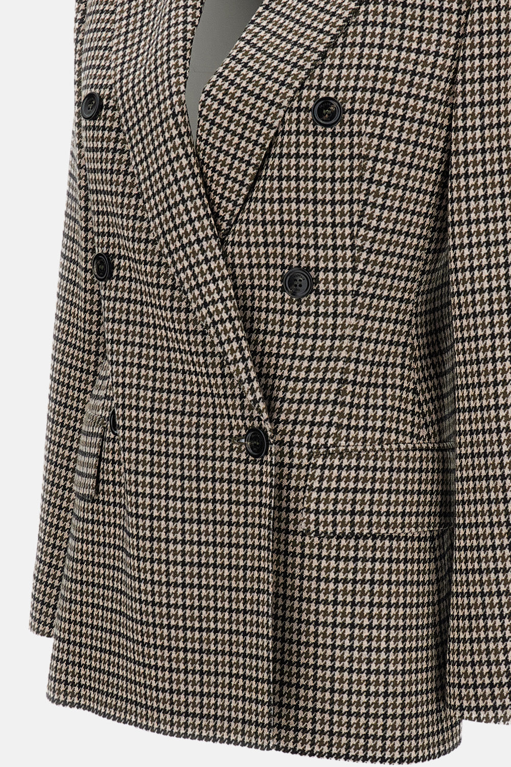 Max Mara Women Pied De Poule Double Breasted Blazer MAX MARA