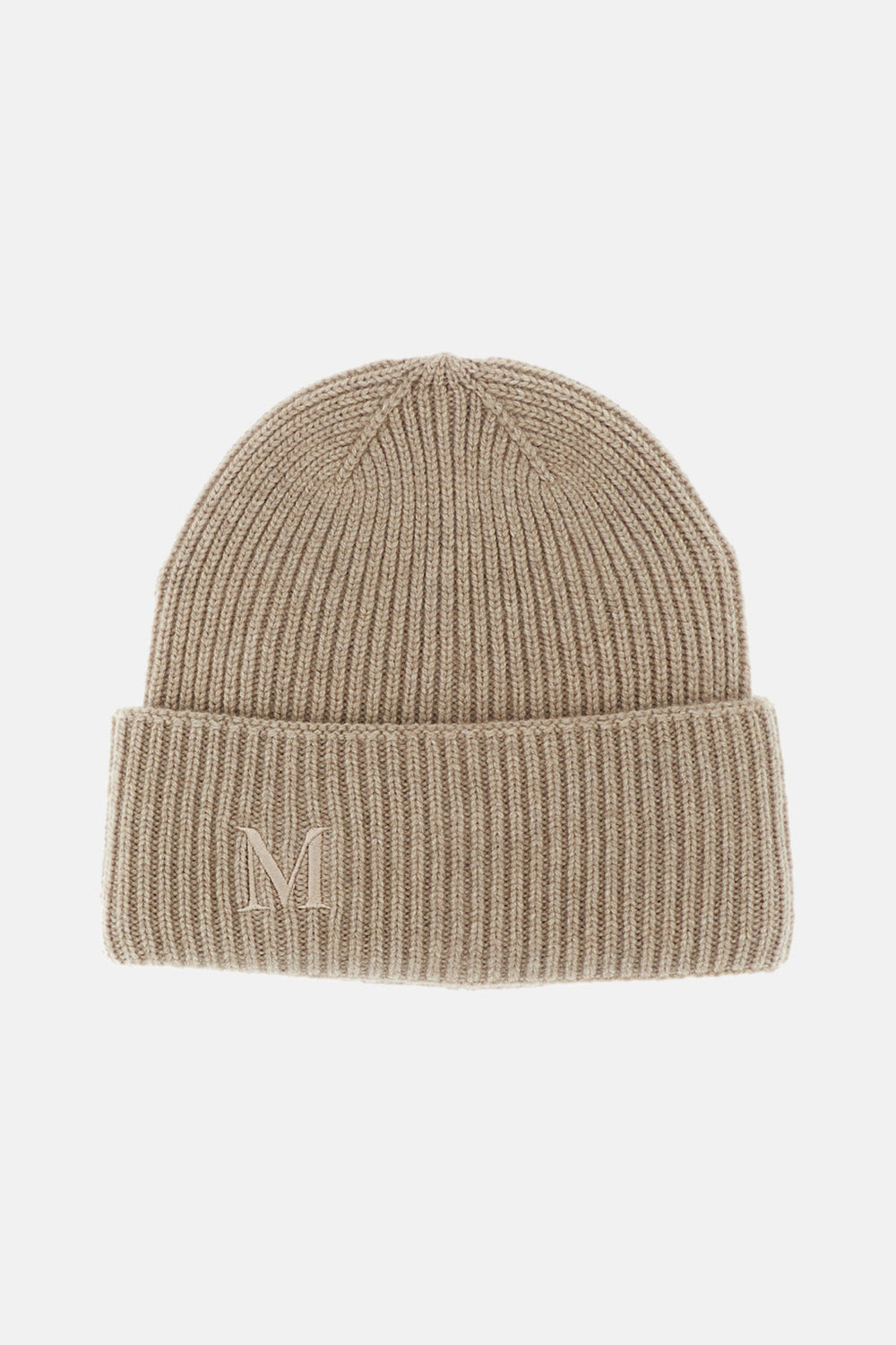 Max Mara Women Cashmere Rib Knit Beanie MAX MARA