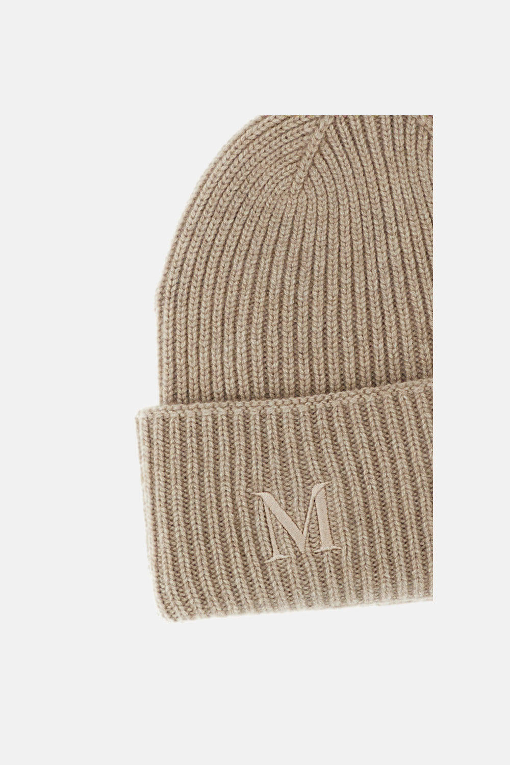Max Mara Women Cashmere Rib Knit Beanie MAX MARA
