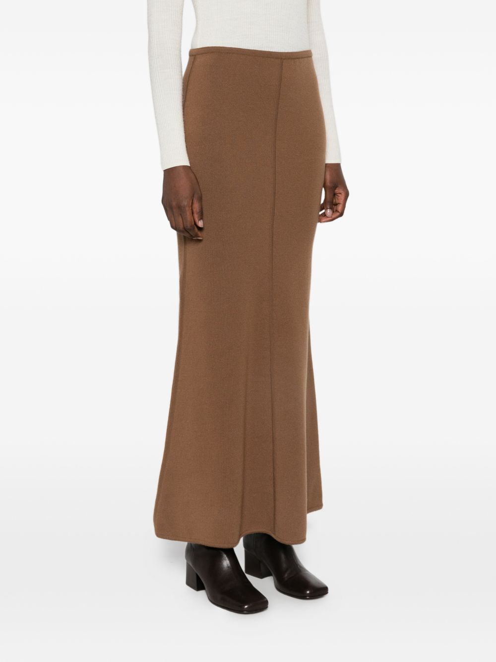 Max Mara Women Wool And Cashmere Long Skirt MAX MARA