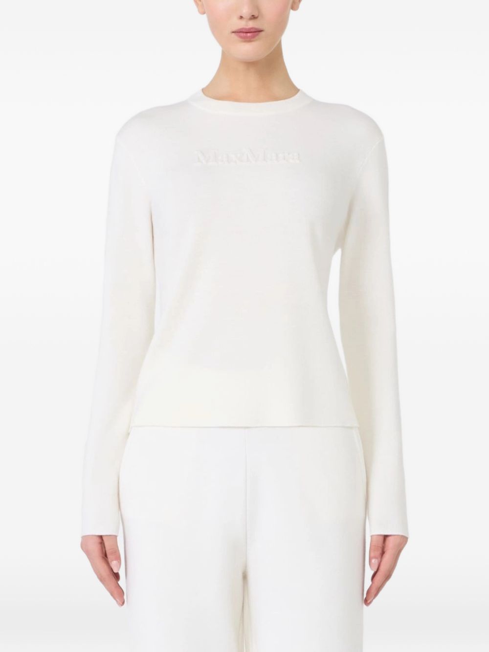 Max Mara Women Wool Crewneck Sweater MAX MARA