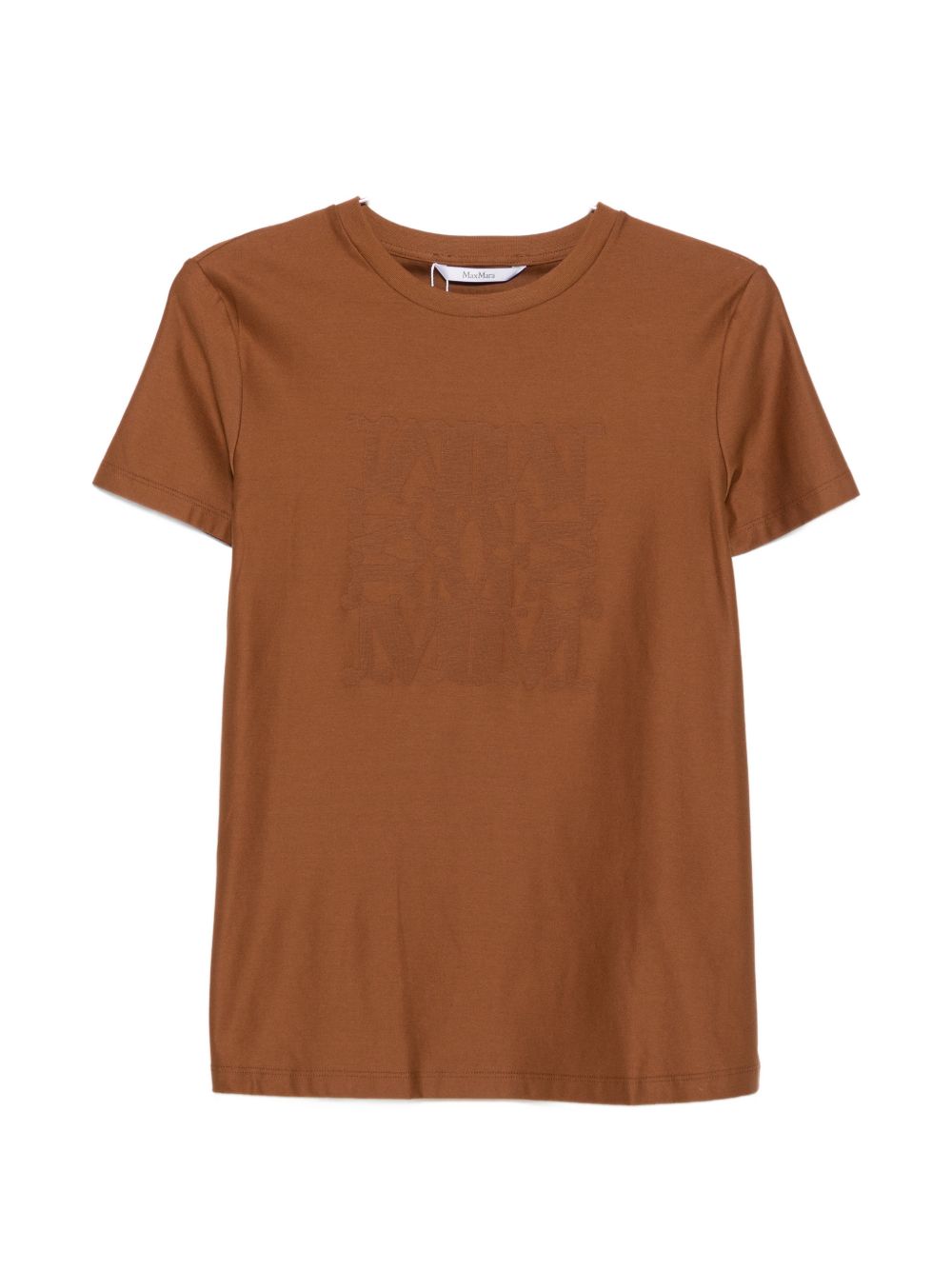 Max Mara Women Logo Cotton T-Shirt MAX MARA