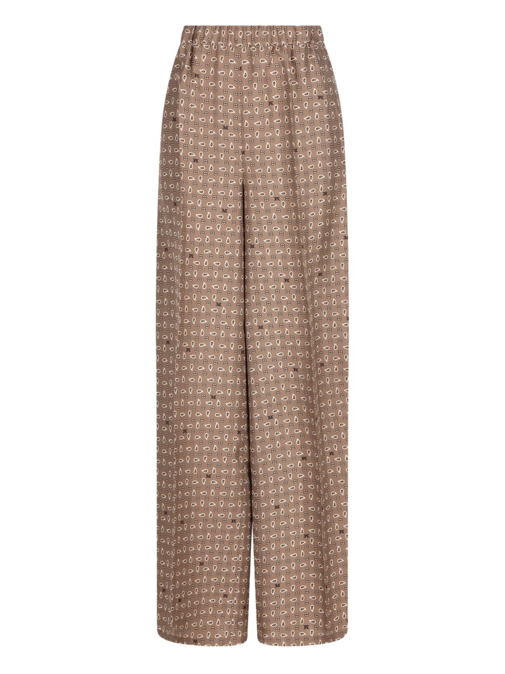 Max Mara Women Printed Silk Trousers MAX MARA