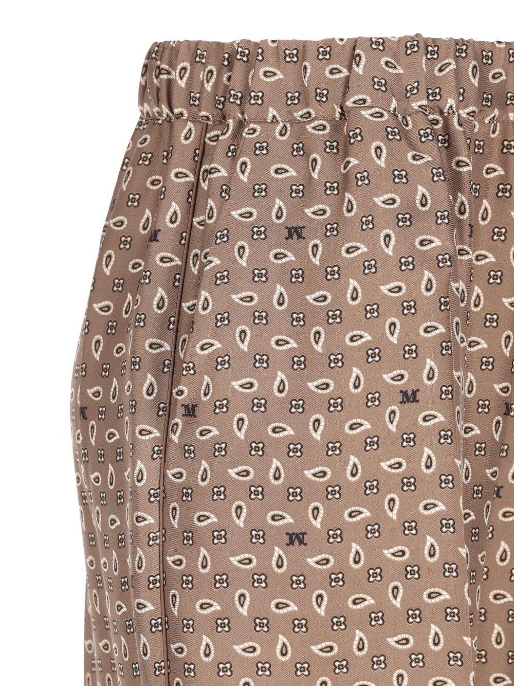 Max Mara Women Printed Silk Trousers MAX MARA
