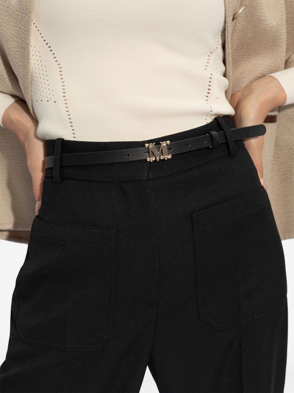 Max Mara Women Leather Belt MAX MARA