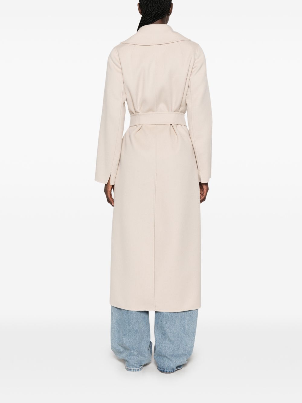 'S Max Mara Women Wool Long Coat S MAX MARA