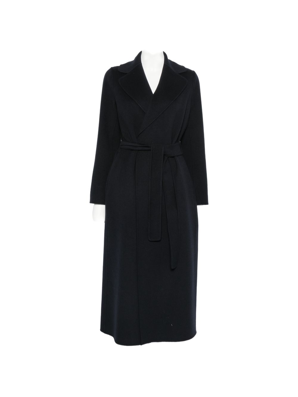 'S Max Mara Women Wool Long Coat S MAX MARA