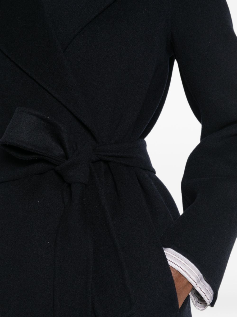 'S Max Mara Women Wool Long Coat S MAX MARA