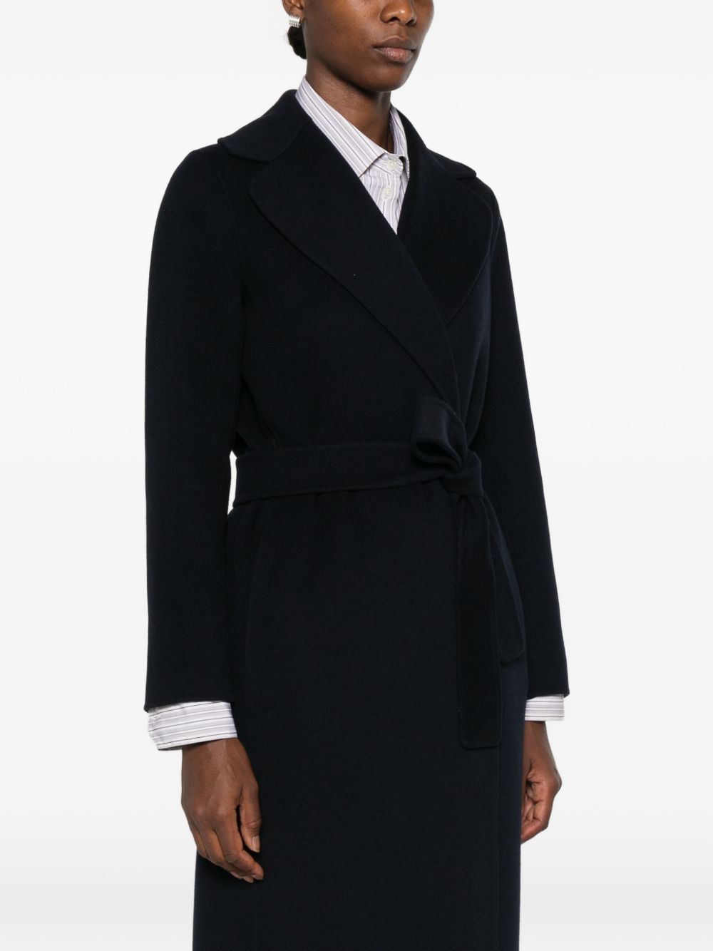 'S Max Mara Women Wool Long Coat S MAX MARA