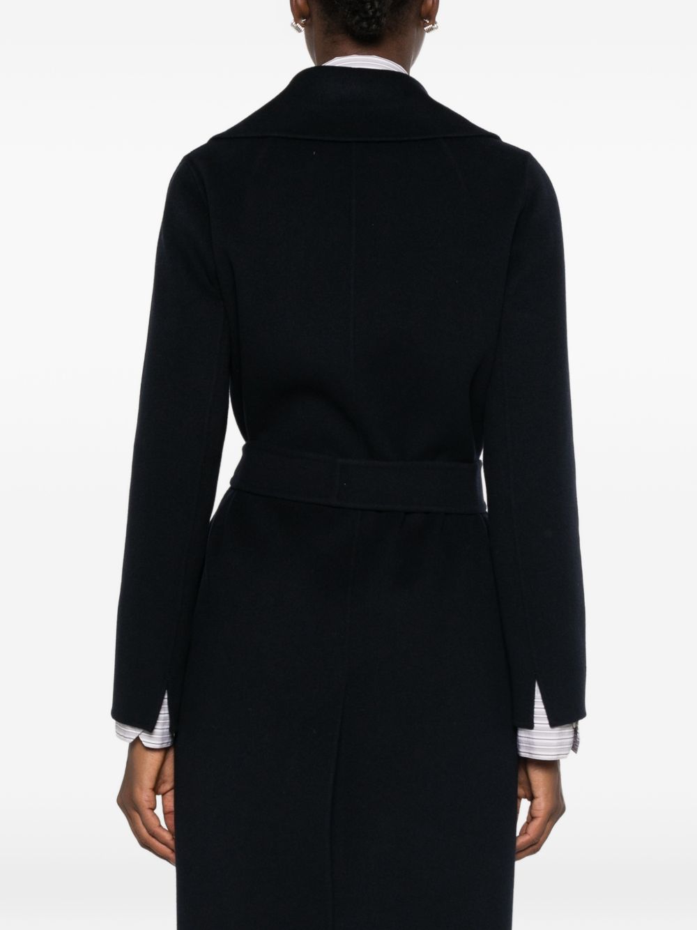 'S Max Mara Women Wool Long Coat S MAX MARA
