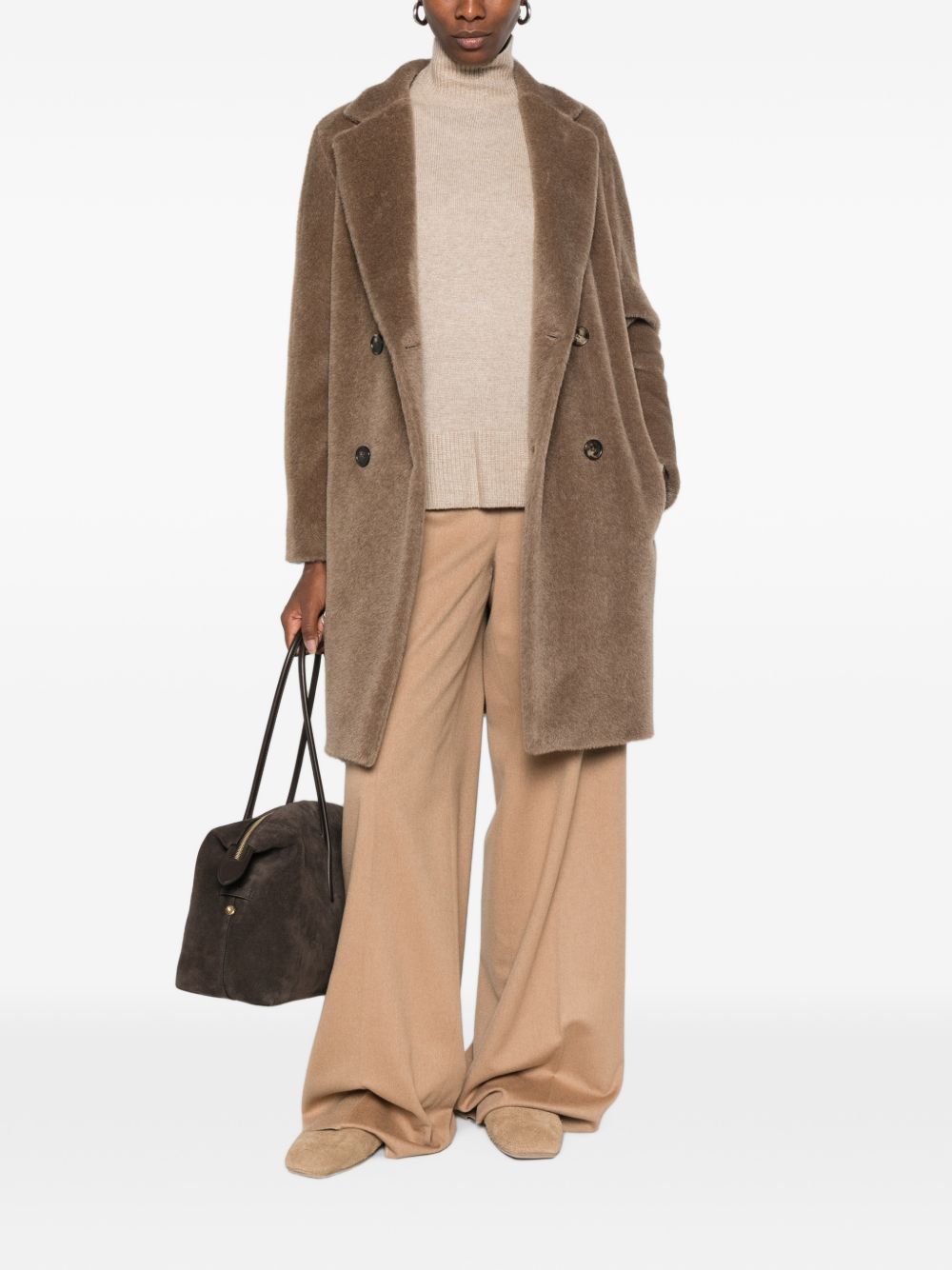 'S Max Mara Women Wool Double-Breasted Coat S MAX MARA