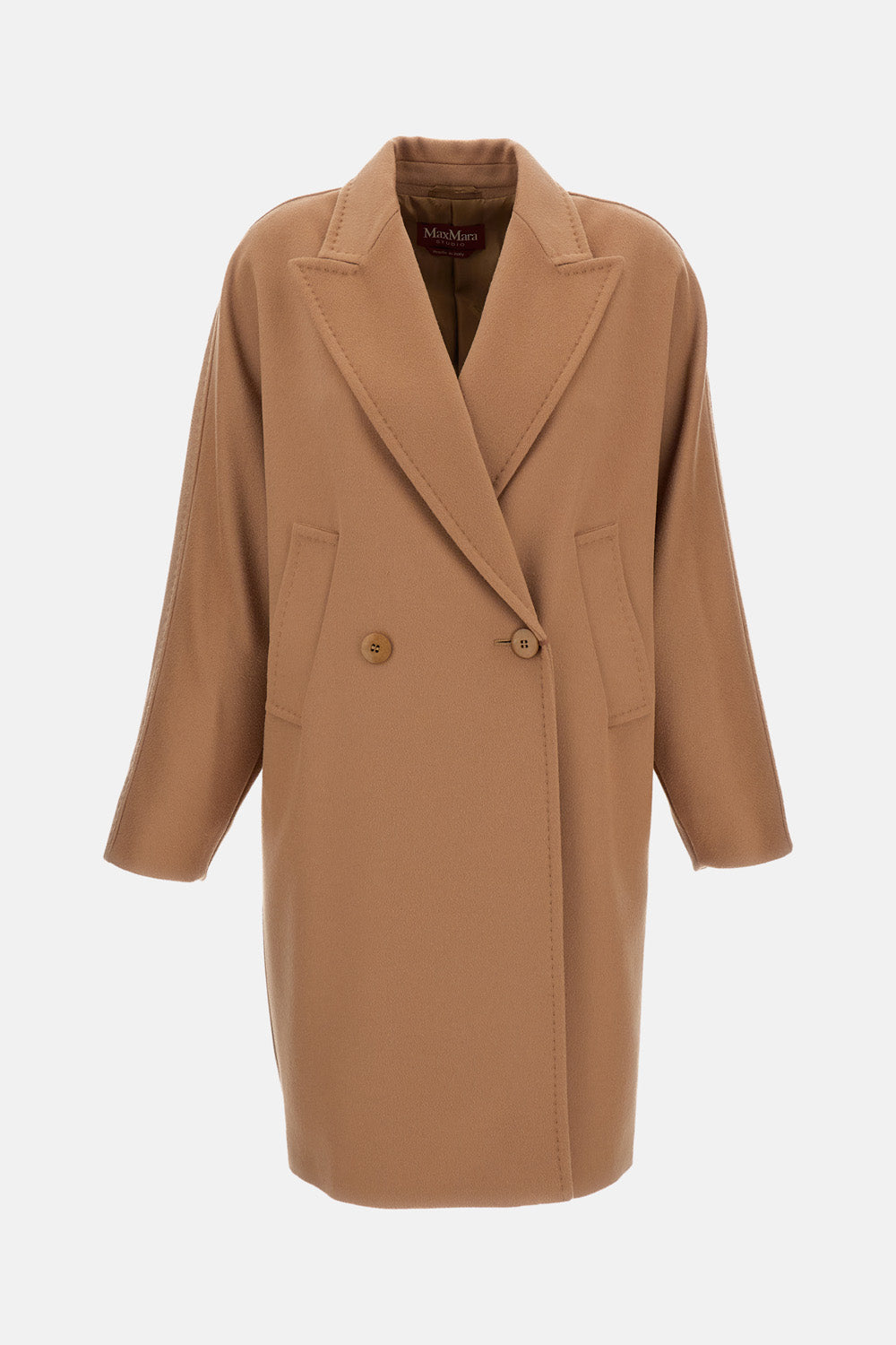 Max Mara Studio Women Double Breasted Coat MAX MARA STUDIO
