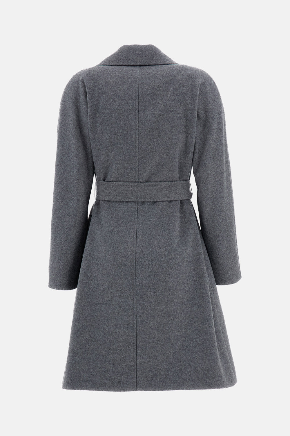 Max Mara Studio Women Wool Drap Wrap Coat MAX MARA STUDIO