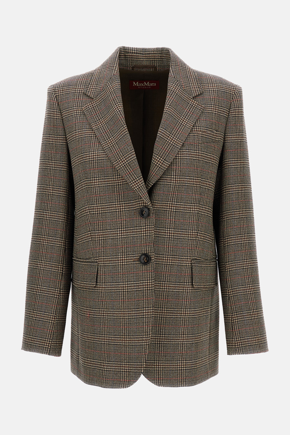 Max Mara Studio Women Single Breasted Wool Blazer MAX MARA STUDIO