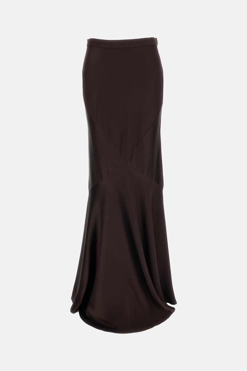 Max Mara Studio Women Envers Satin Long Skirt MAX MARA STUDIO