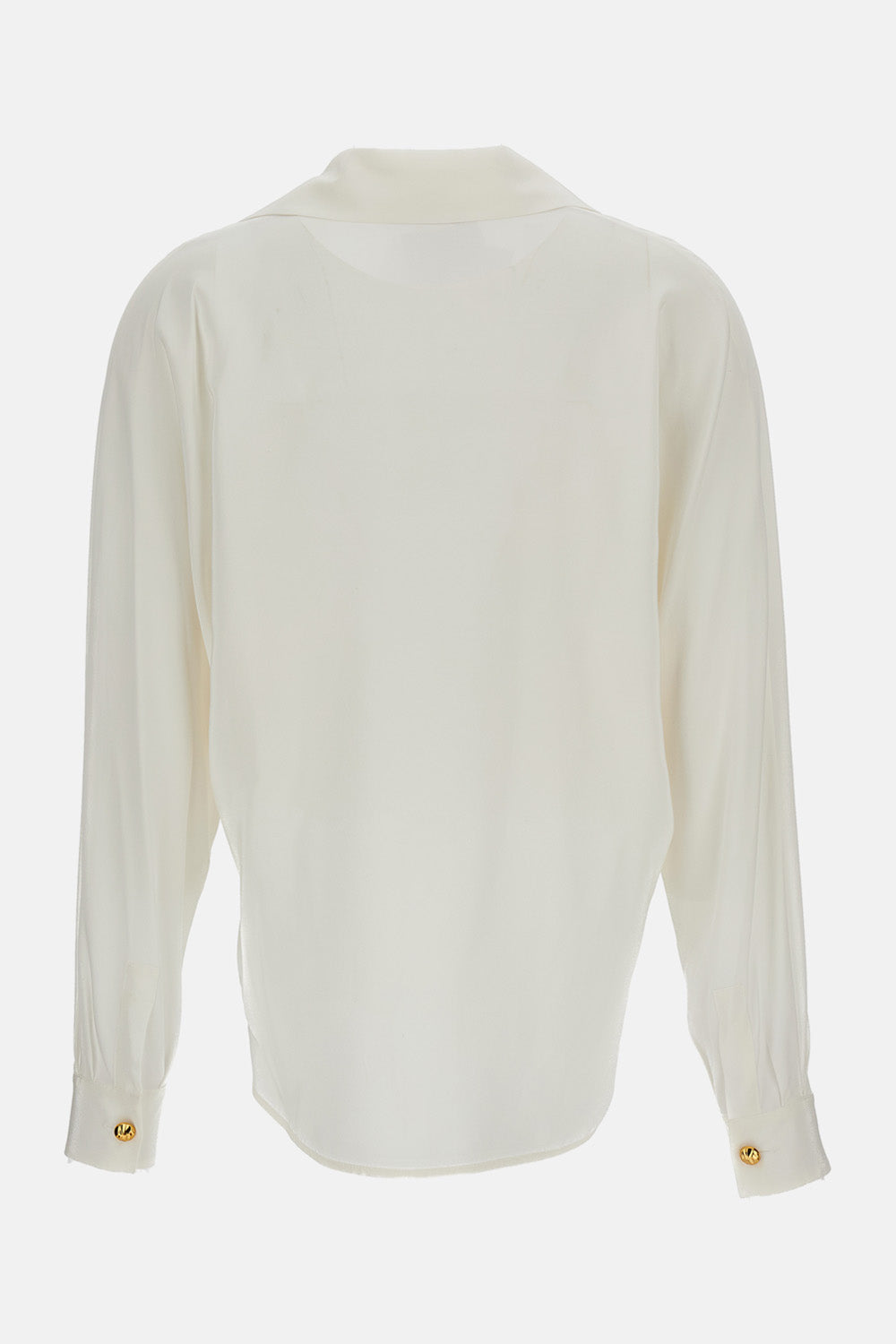 Max Mara Studio Women Crêpe De Chine Polo Shirt MAX MARA STUDIO
