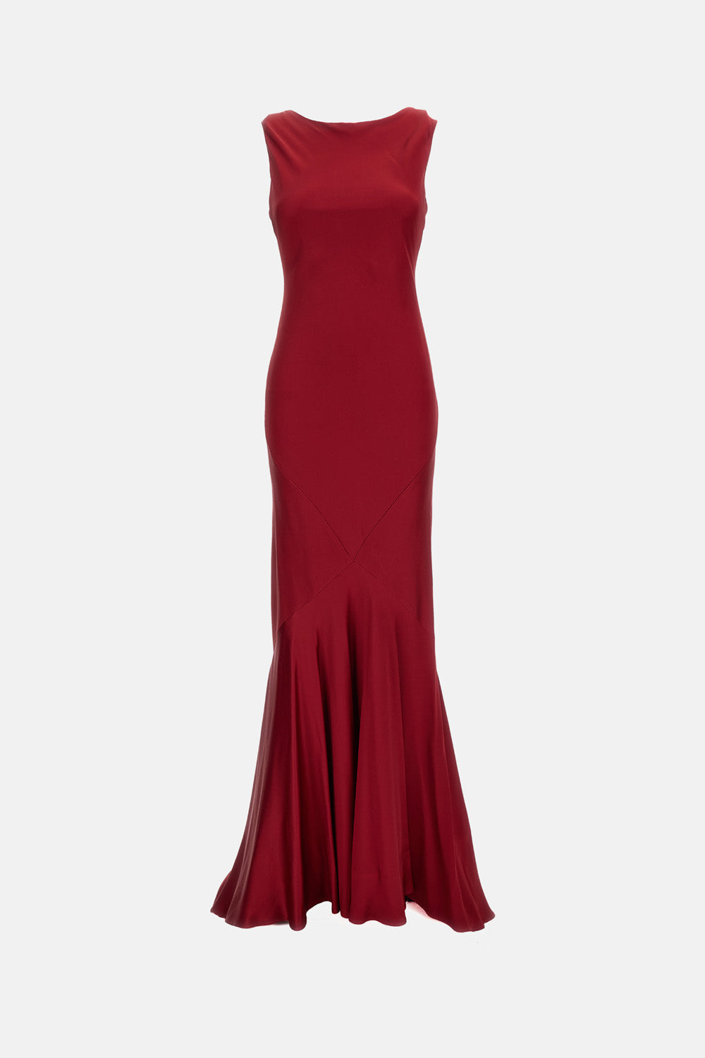 Max Mara Studio Women Envers Satin Long Dress MAX MARA STUDIO