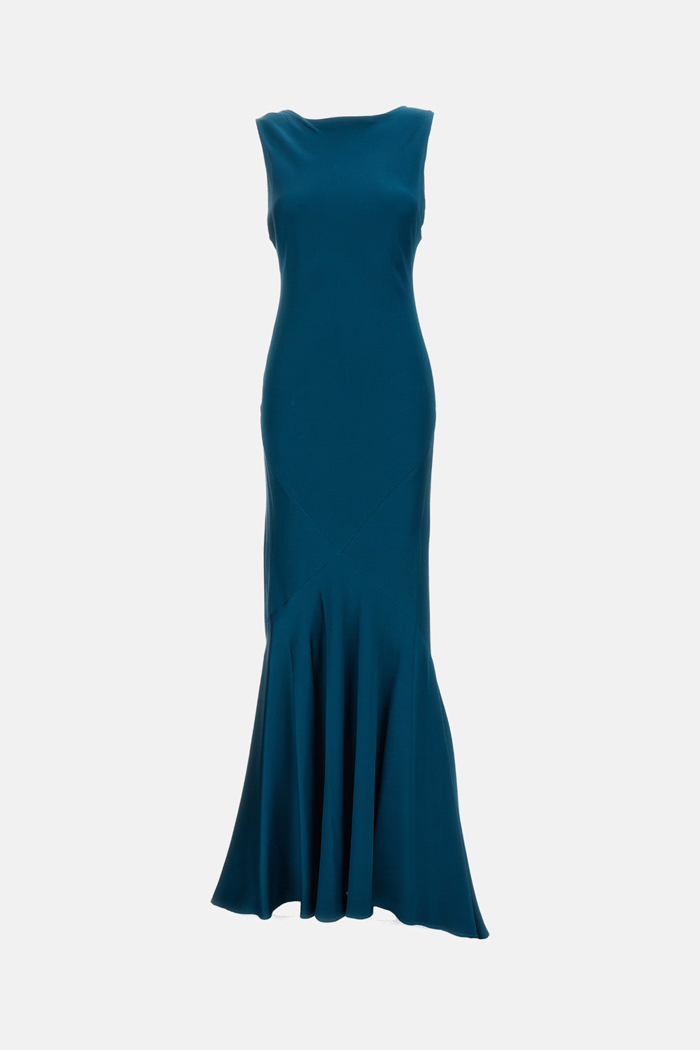 Max Mara Studio Women Envers Satin Long Dress MAX MARA STUDIO