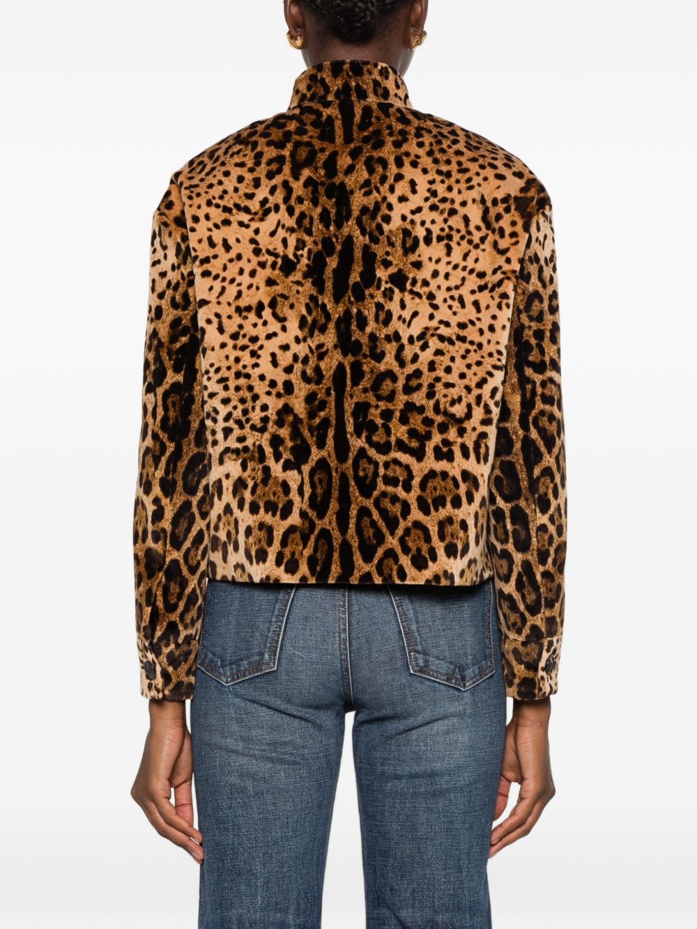 Max Mara Women Printed Cotton Blouson Jacket MAX MARA