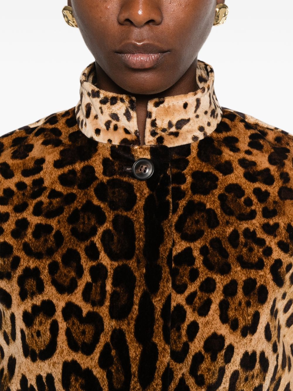 Max Mara Women Printed Cotton Blouson Jacket MAX MARA