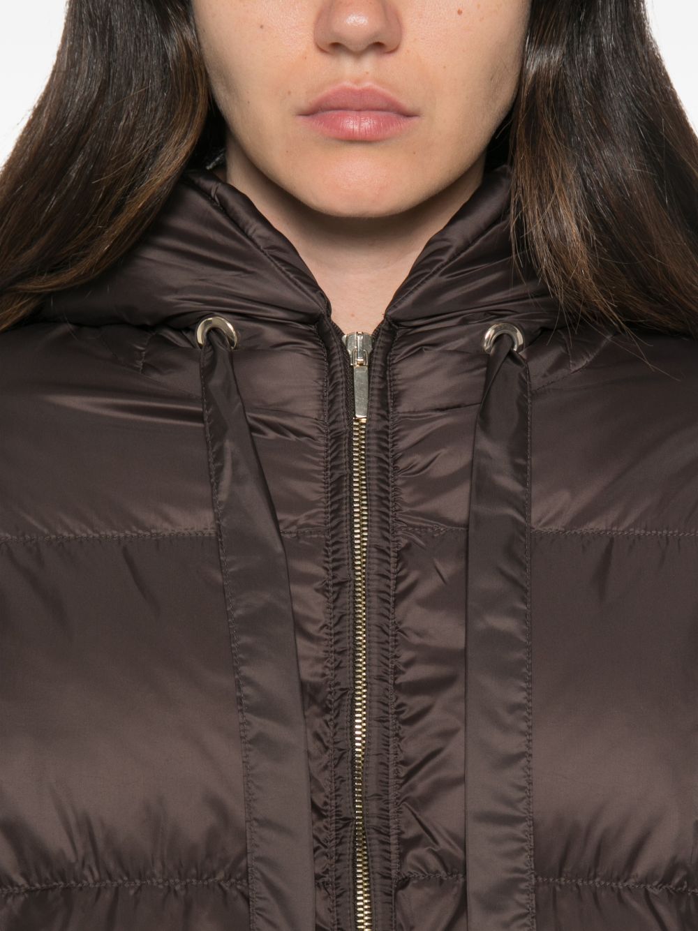 Max Mara The Cube Women Midi Down Vest MAX MARA THE CUBE