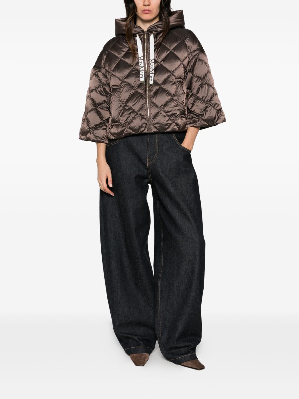 Max Mara The Cube Women Quilted Down Jacket MAX MARA THE CUBE