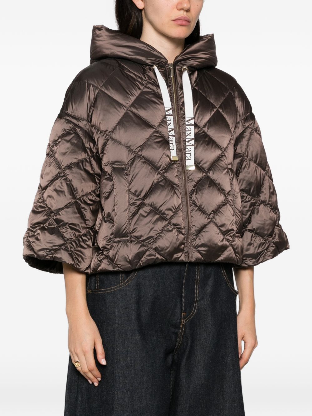 Max Mara The Cube Women Quilted Down Jacket MAX MARA THE CUBE