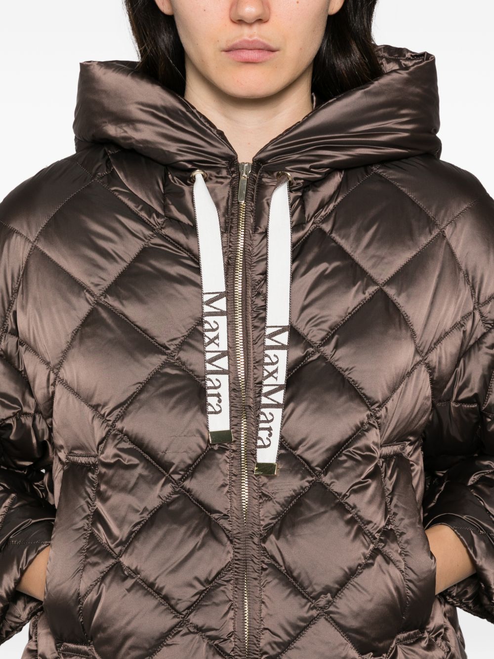 Max Mara The Cube Women Quilted Down Jacket MAX MARA THE CUBE