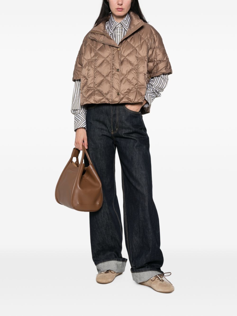 Max Mara The Cube Women Quilted Down Jacket MAX MARA THE CUBE