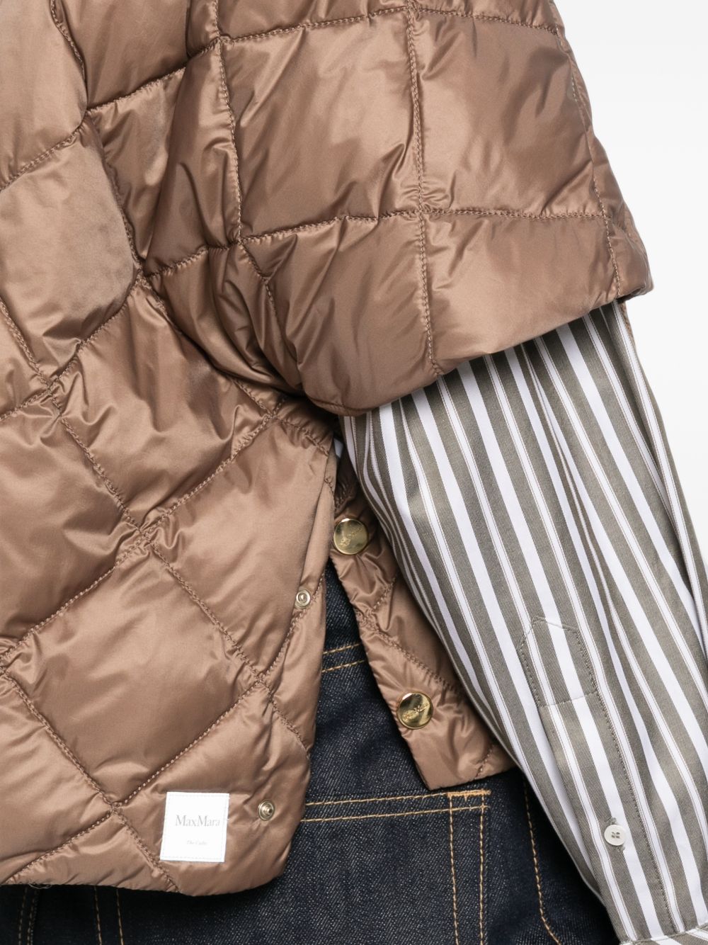 Max Mara The Cube Women Quilted Down Jacket MAX MARA THE CUBE