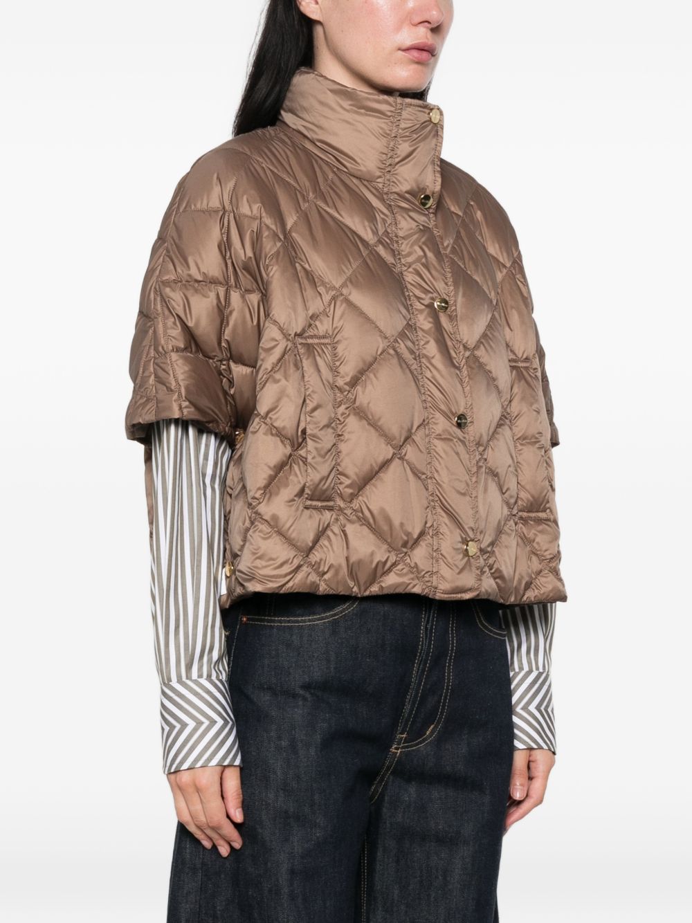 Max Mara The Cube Women Quilted Down Jacket MAX MARA THE CUBE
