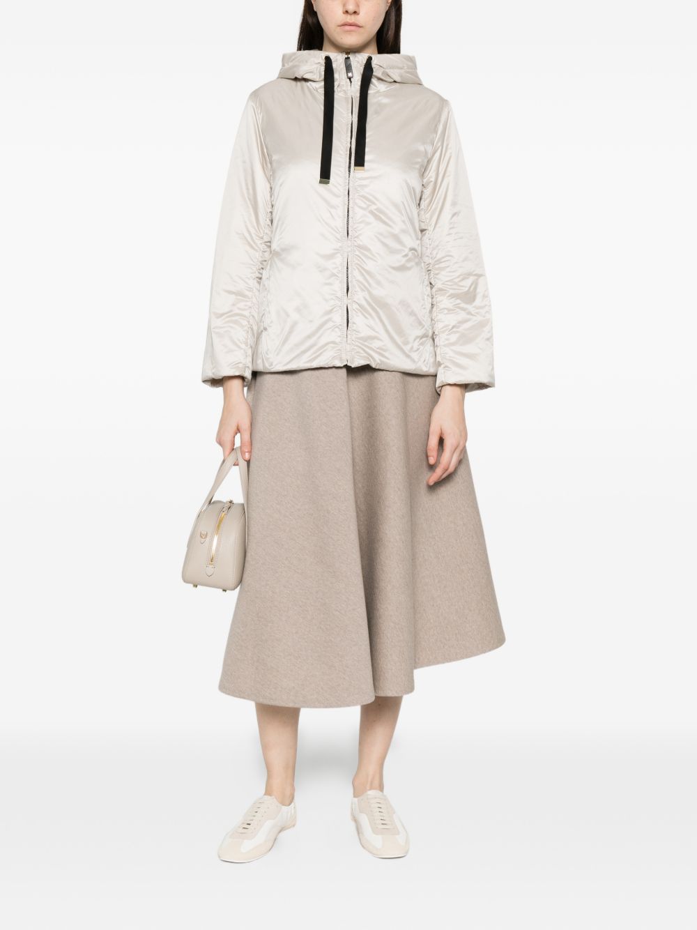 Max Mara The Cube Women Nylon Water-Resistant Blouson Jacket MAX MARA THE CUBE