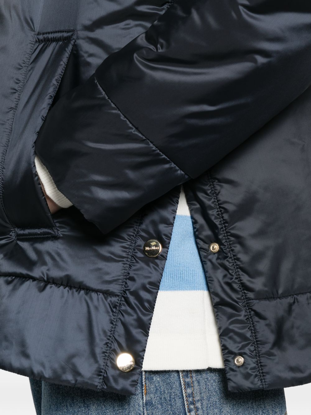 Max Mara The Cube Women Nylon Blouson Jacket MAX MARA THE CUBE