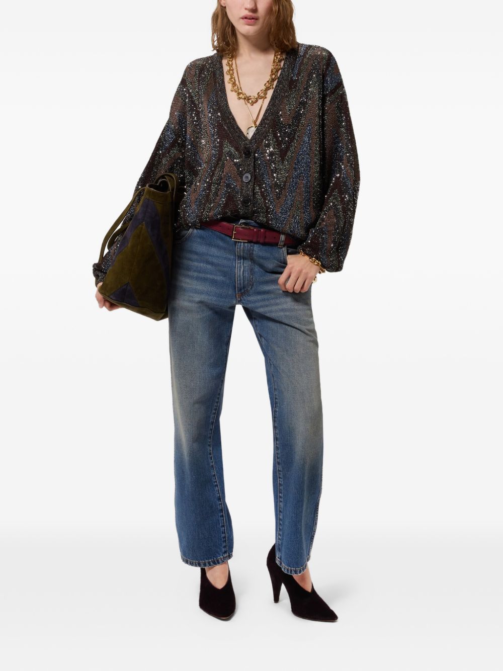 Missoni Women V-Necked Cardigan MISSONI