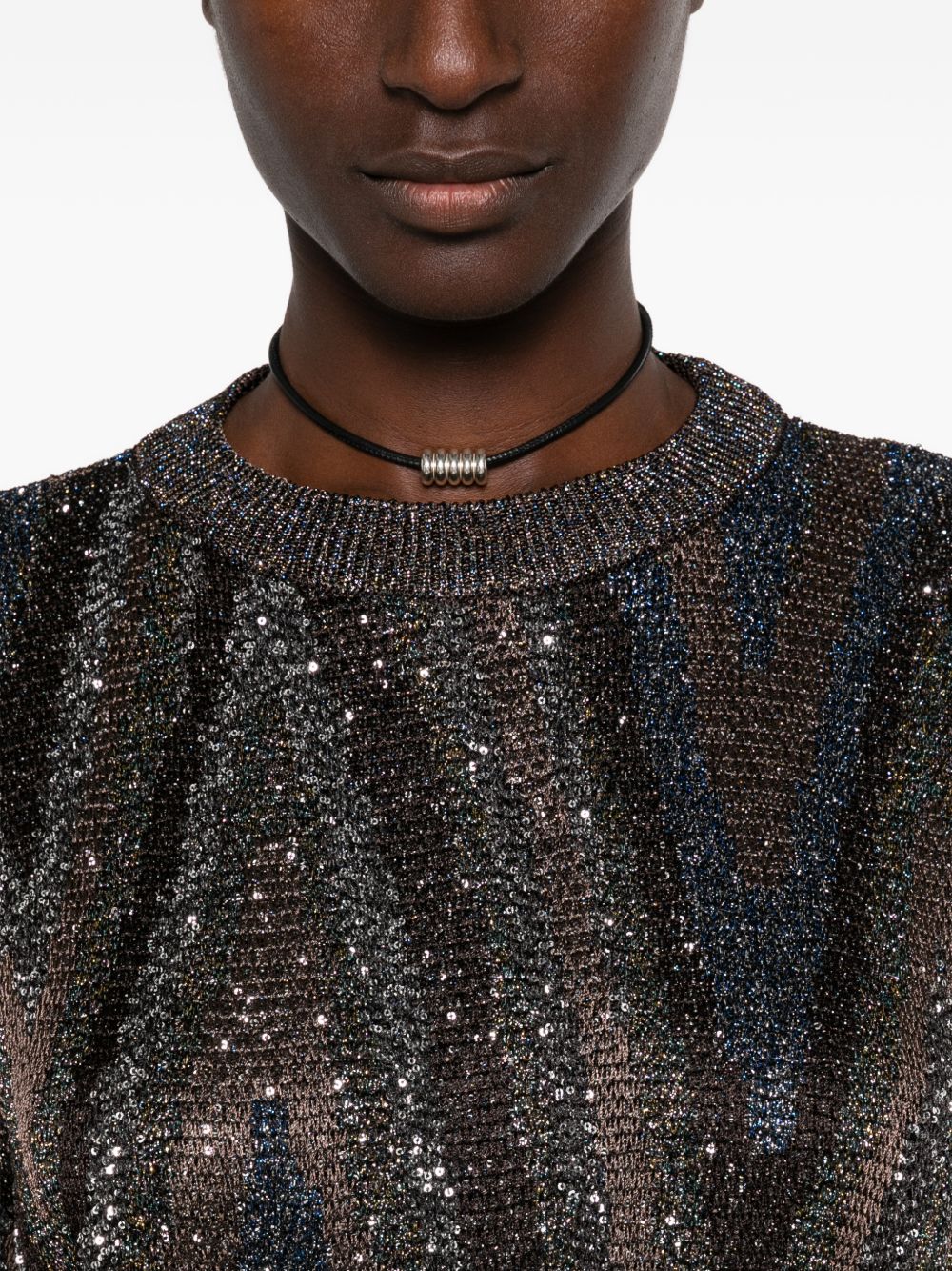 Missoni Women Printed Crewneck Sweater MISSONI