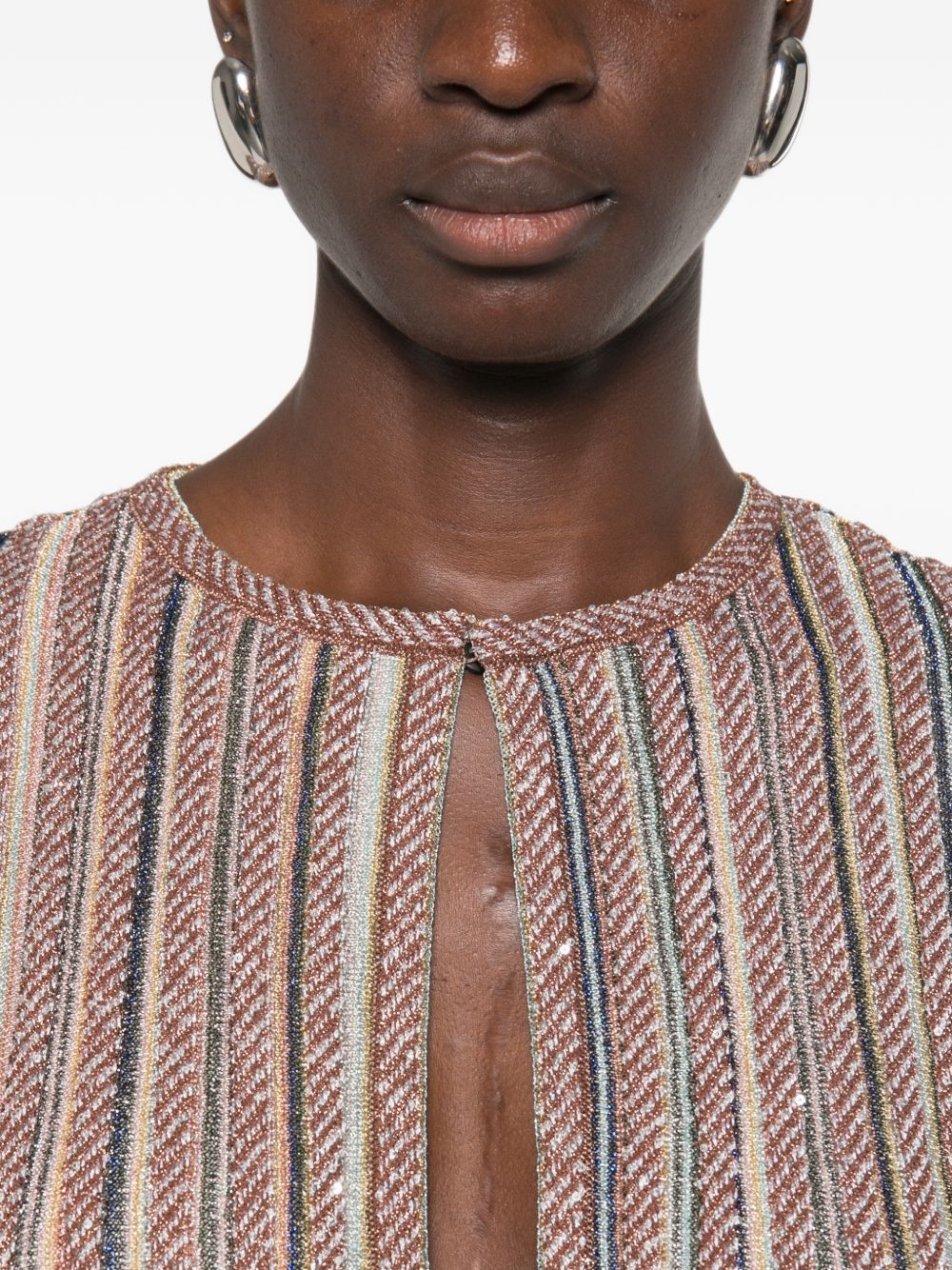 Missoni Women Zig Zag Motif Short Dress MISSONI
