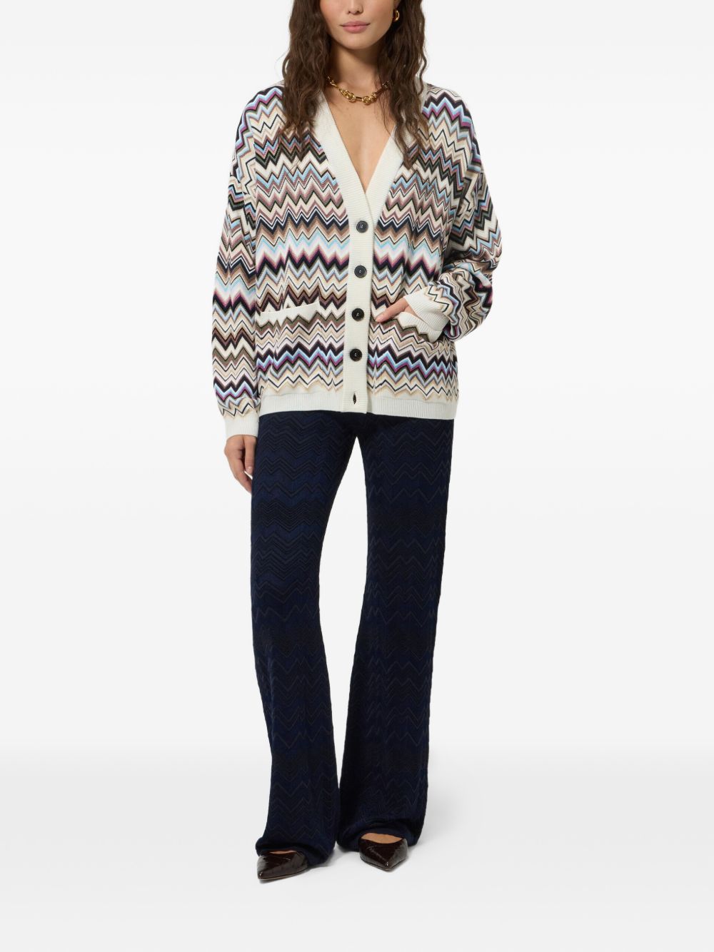 Missoni Women Wool Blend Cardigan MISSONI