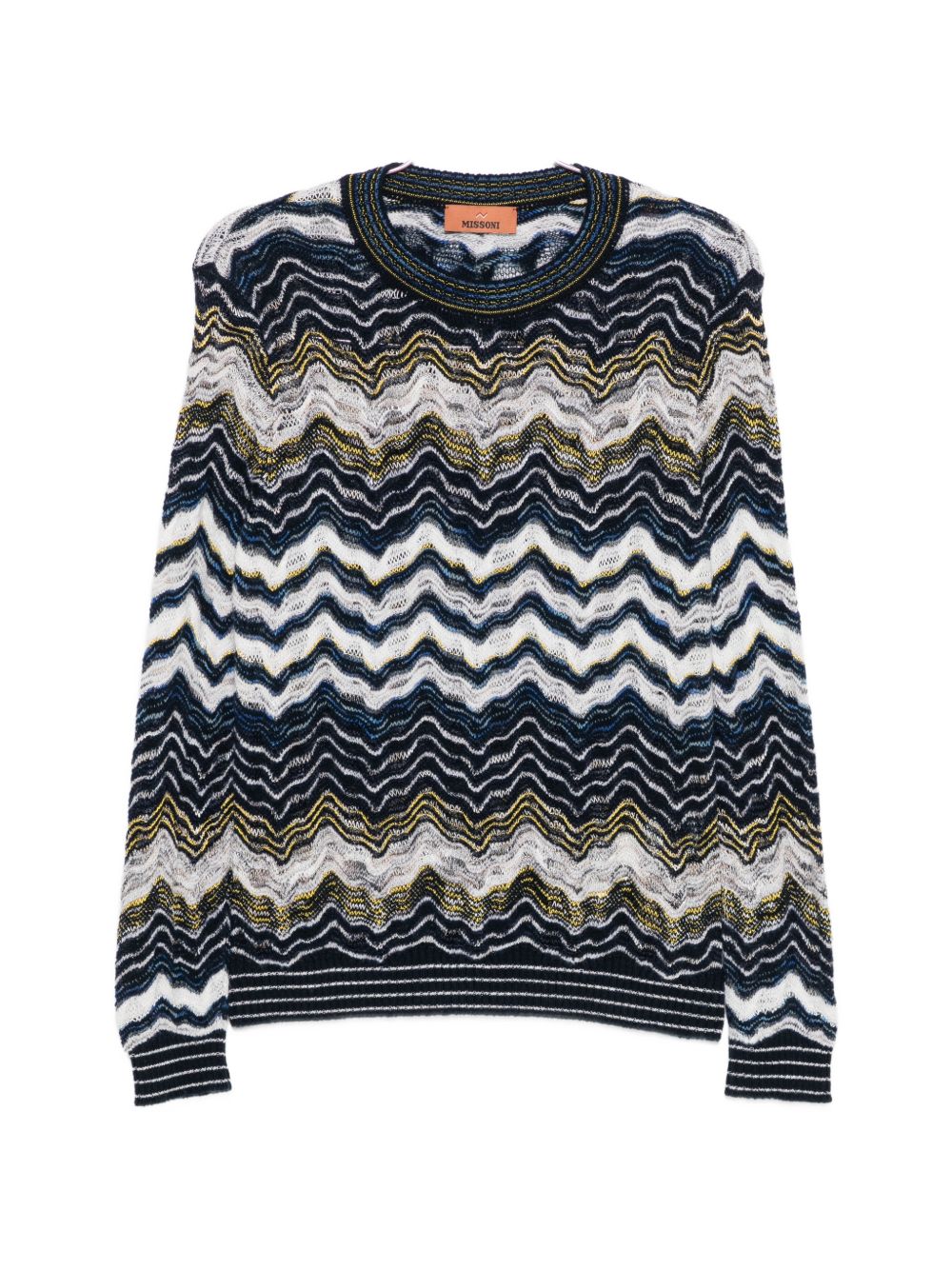 Missoni Women Zig Zag Motif Wool Sweater MISSONI