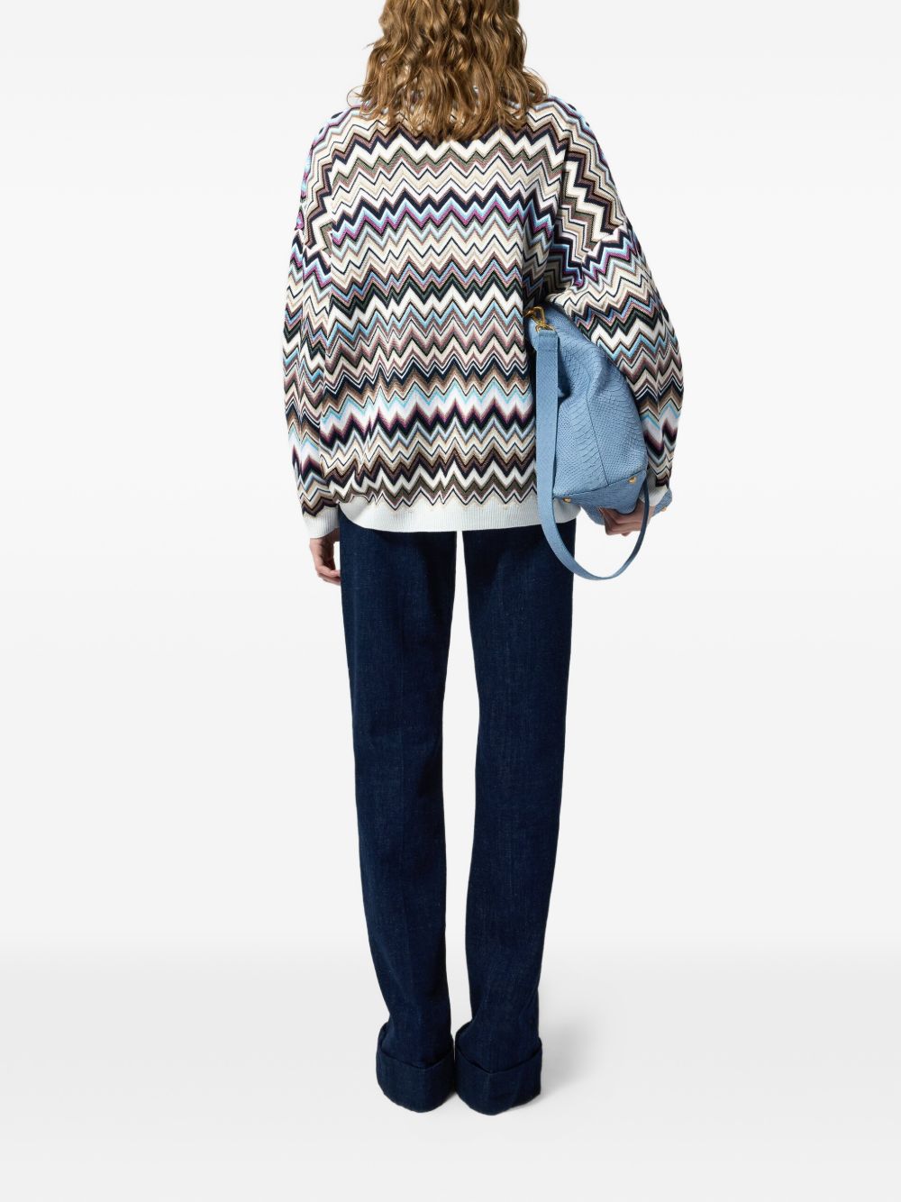 Missoni Women Zig Zag Motif Polo Shirt MISSONI