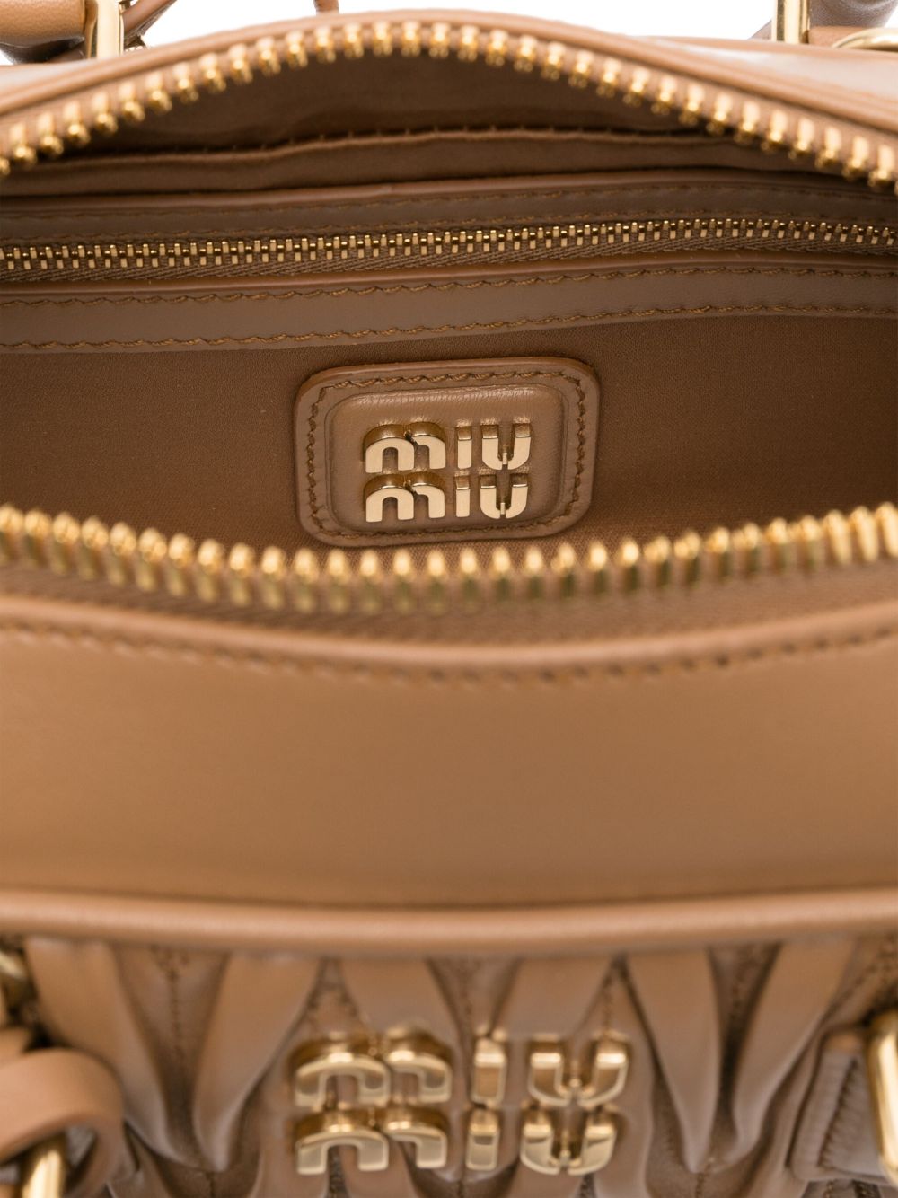 Miu Miu Women Arcadie Regular Leather Handbag MIU MIU