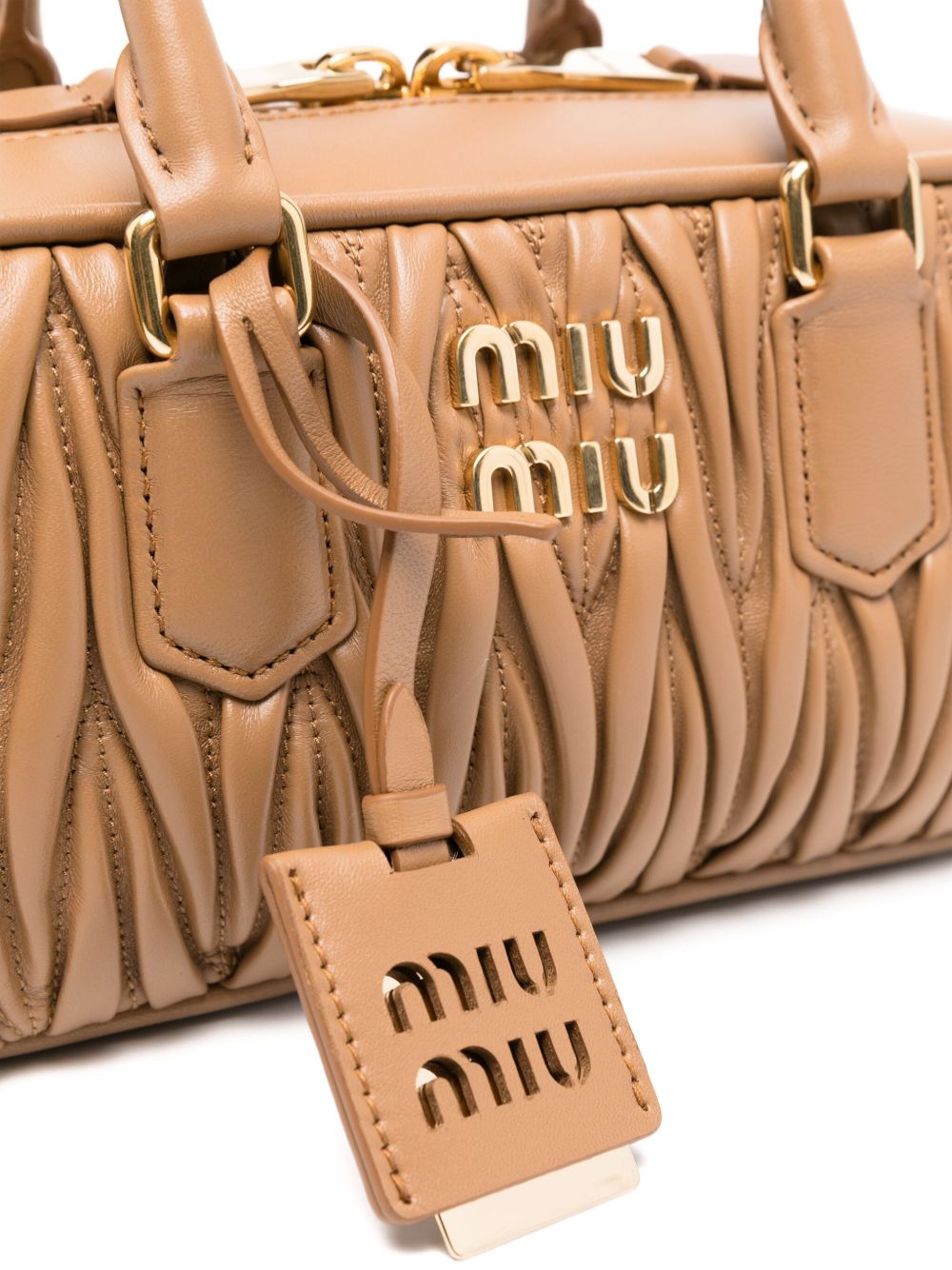 Miu Miu Women Arcadie Regular Leather Handbag MIU MIU